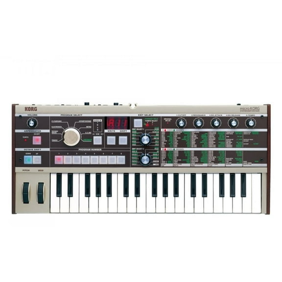 Korg micro 37-Key Synthesizer and Vocoder, Analog Modeling Synthesizer, Assignable Controls