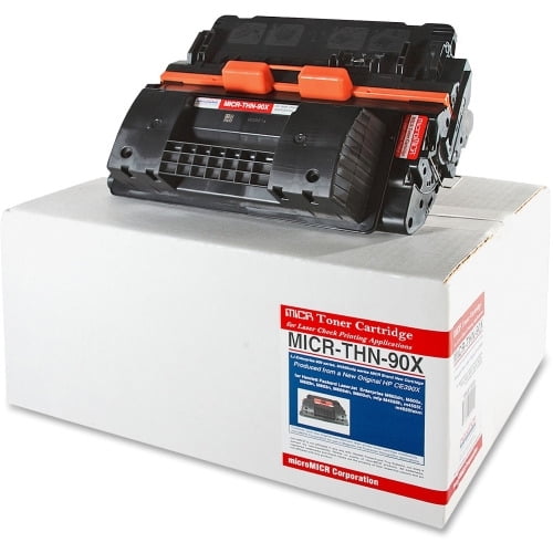microMICR MICR Toner Cartridge - Alternative for HP 90X - Laser - 24000 Pages - Black - 1 Each microMICR MICR Toner Cartridge - Alternative for HP 90X - Laser - 24000 Pages - Black - 1 Each