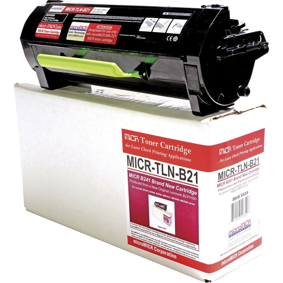 microMICR MICR Toner Cartridge - Alternative for Lexmark MS310 - Laser - Black - 1 Each microMICR MICR Toner Cartridge - Alternative for Lexmark MS310 - Laser - Black - 1 Each