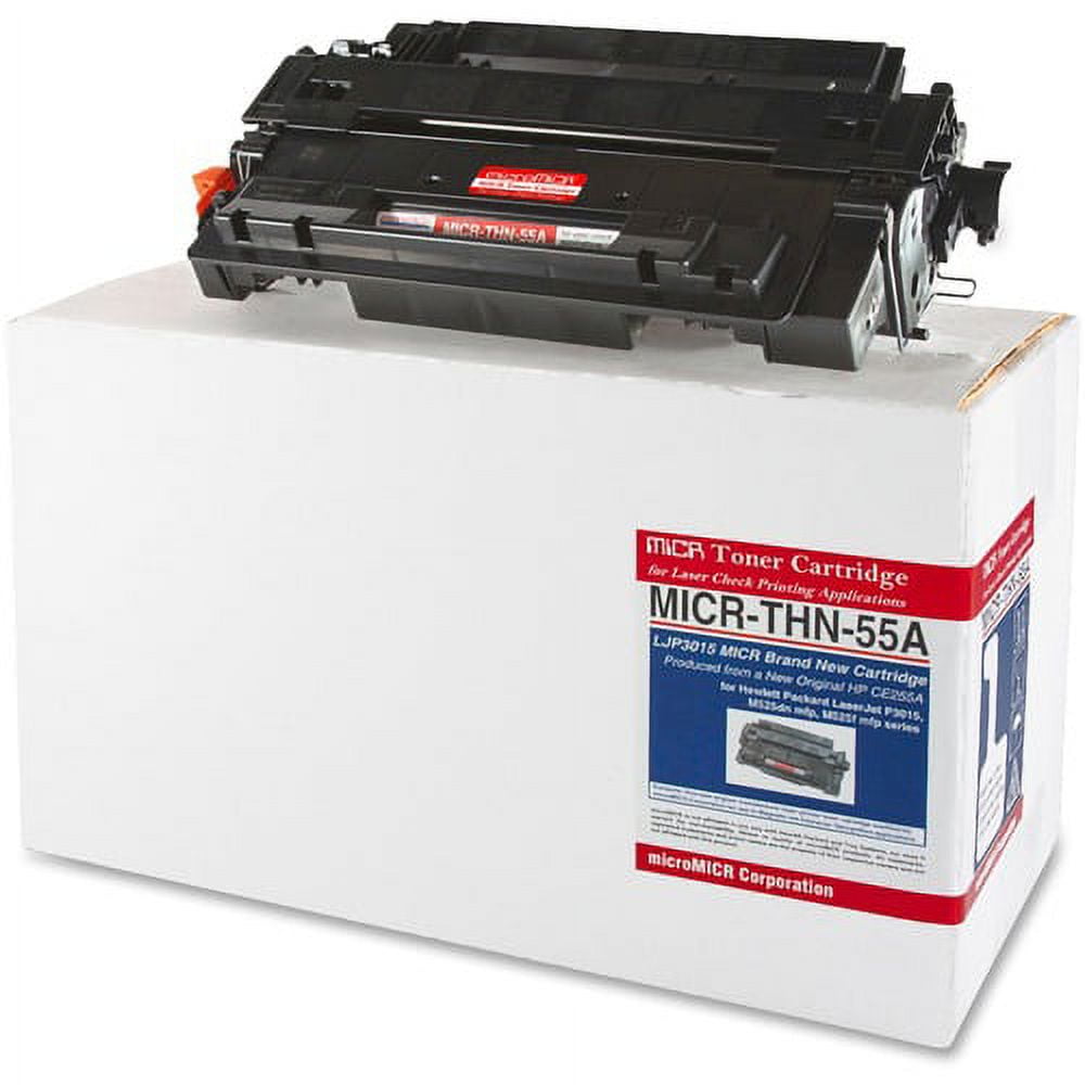 microMICR MICR Toner Cartridge - Alternative for HP 55A - Laser - 6000 Pages - Black - 1 Each microMICR MICR Toner Cartridge - Alternative for HP 55A - Laser - 6000 Pages - Black - 1 Each