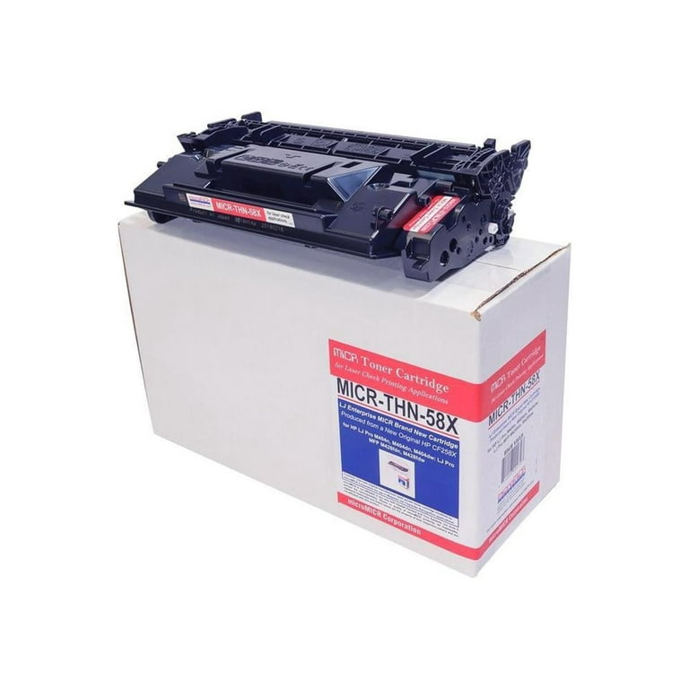 microMICR MICR Toner Cartridge - Alternative for HP 58X - 10000 Pages microMICR MICR Toner Cartridge - Alternative for HP 58X - 10000 Pages