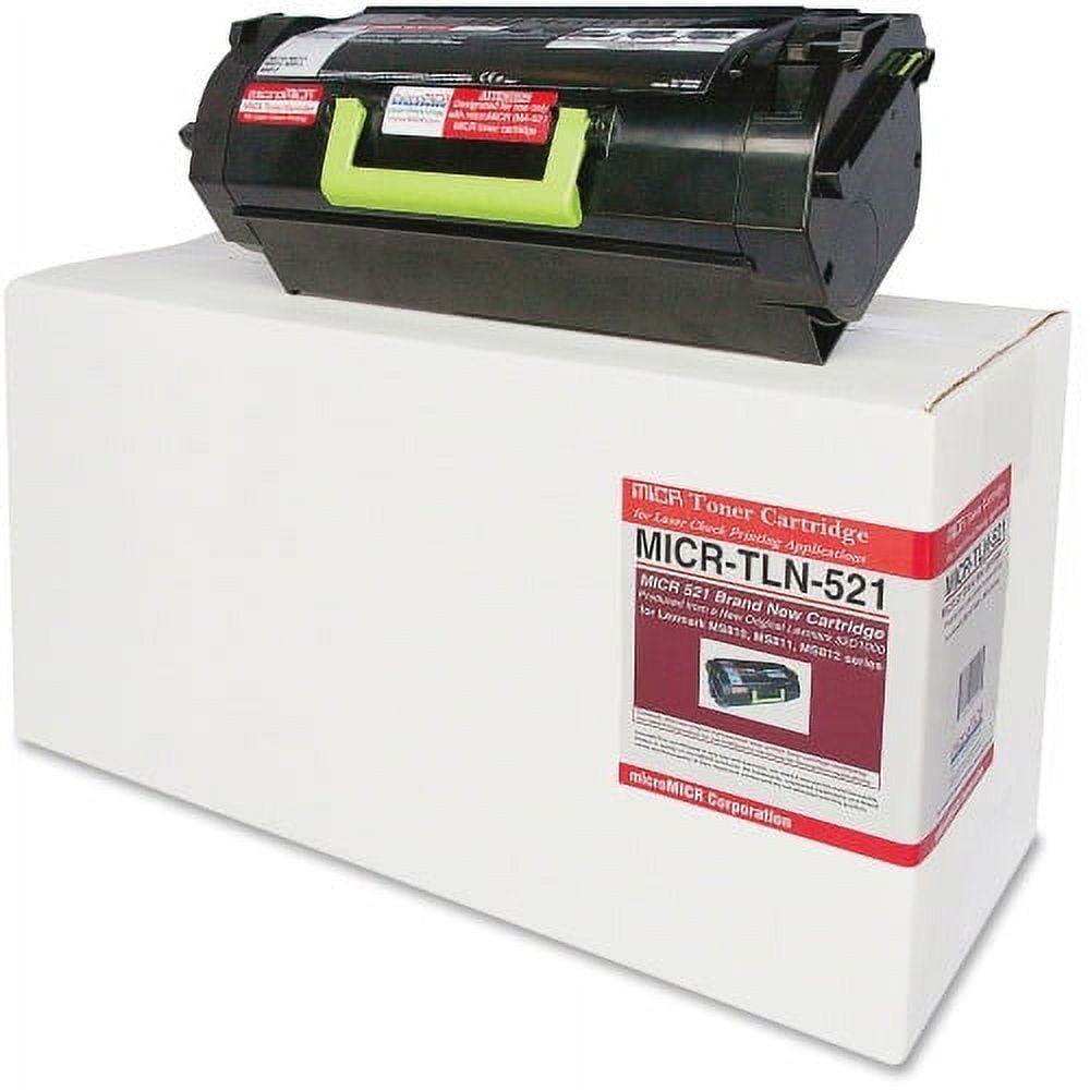 microMICR MICR Toner Cartridge - Alternative for Lexmark MS810 - Black - Laser - 6000 Pages - 1 Each microMICR MICR Toner Cartridge - Alternative for Lexmark MS810 - Black - Laser - 6000 Pages - 1 Each