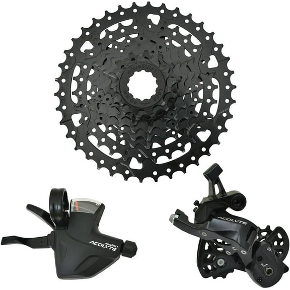 microSHIFT ACOLYTE Super Short 1x8 Spd Groupset MTB Drivetrain for 20" Wheel #MIS2821
