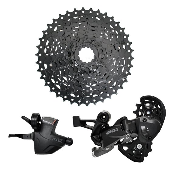 microSHIFT ADVENT Super Short 1x9 Spd Groupset Real MTB Drivetrain for 20" Wheel #MIS2759