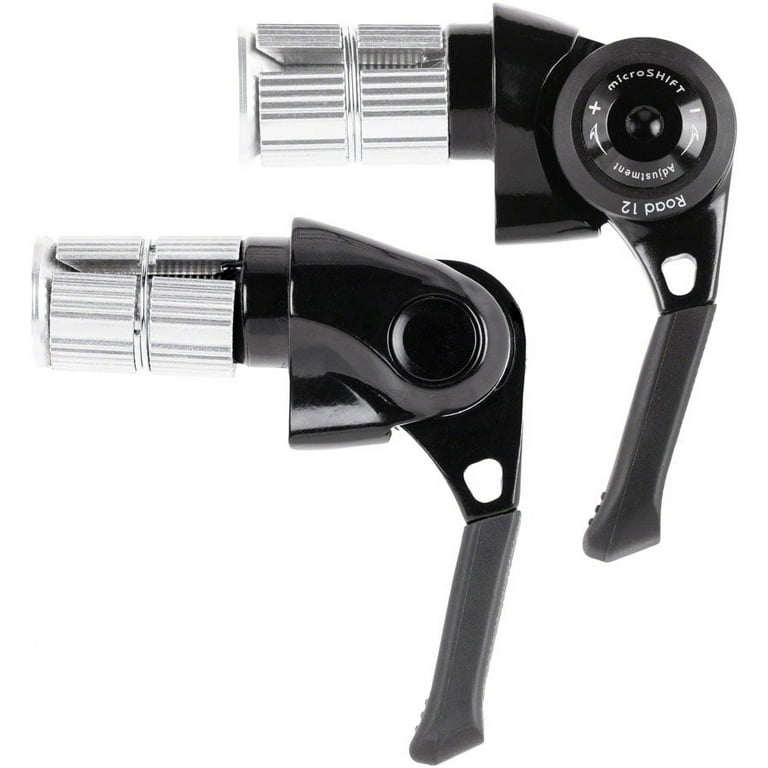microSHIFT BS-A12 Bar End Road Shifter Set - 2x 12-Speed, Shimano