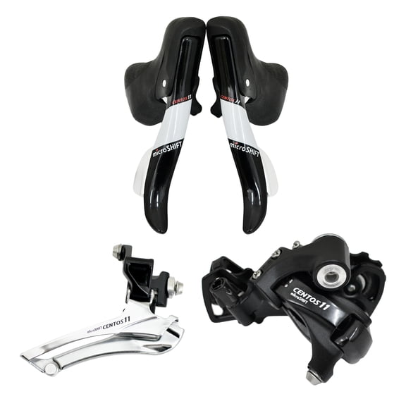 microSHIFT CENTOS 2x11 Speed Groupset Road Kit #MIS2680