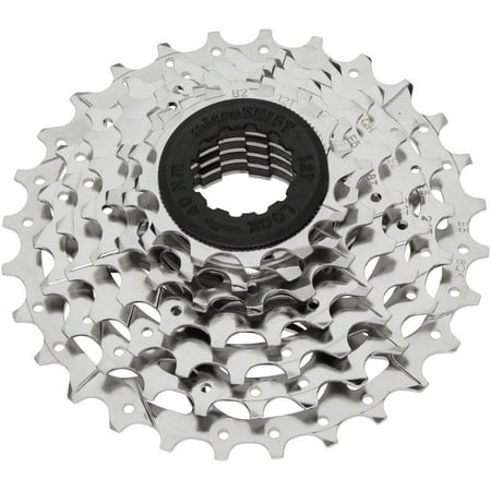 microSHIFT H07 Cassette - 7 Speed, 12-28t, Silver, Nickel Plated