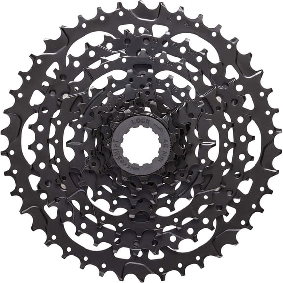 microSHIFT H07 Cassette - 7-Speed, 12-40t, Standard HG, ED Black Finish