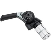 microSHIFT Left Bar End Road Shifter - Double/Triple, Friction, Shimano Compatible