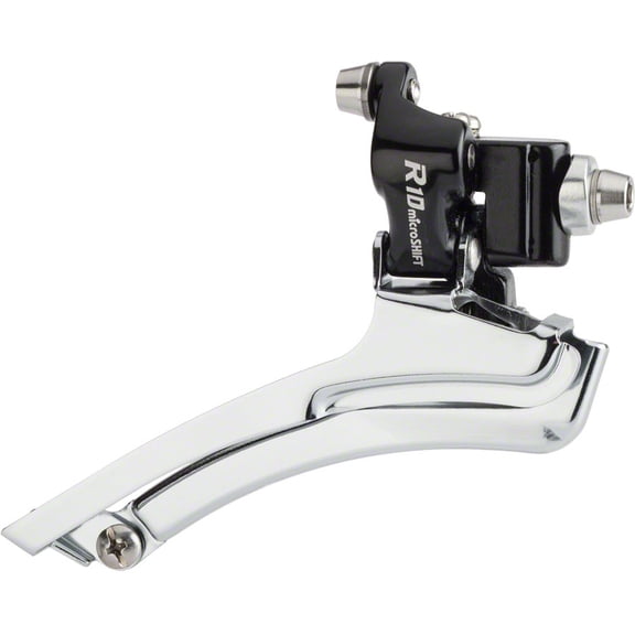 microSHIFT R10 Front Derailleur 10-Speed Triple 50/39/30T 31.8/34.9mm Band