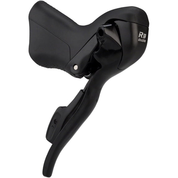 microSHIFT R8 Left Drop Bar Shift Lever, Double, Compatible with Shimano Compatible