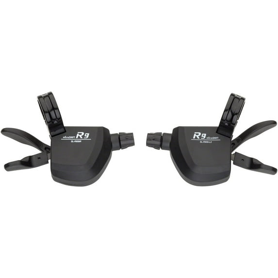 microSHIFT R9 Trigger Shifter Set, 9-Speed Road, Double, Shimano Compatible