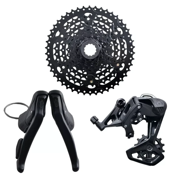 microSHIFT Sword Black 1x9 Speed Gravel Groupset, MIS3135