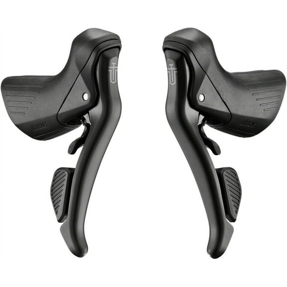 microSHIFT Sword Black Drop Bar Shifter/Brake Lever Set - 2 x 9-Speed, Black