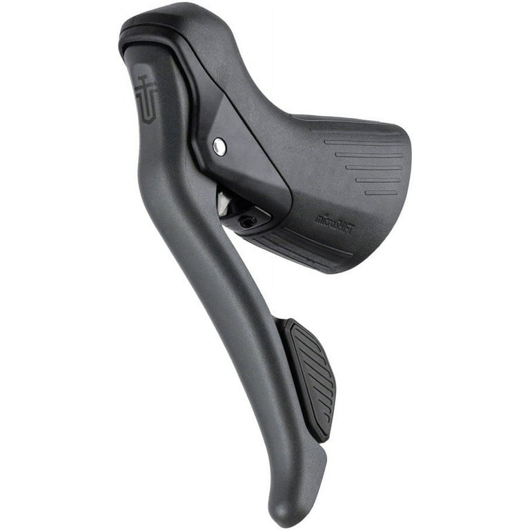 Microshift Sword Left Drop Bar Brake Lever - Compatible With Disc & Rim Brakes, Adjustable Reach, For Gravel & Road Bikes