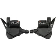 microSHIFT TS38 Thumb-Tap Shifter Set - 7 Speed Triple Optical