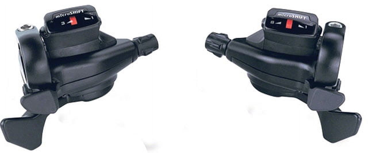 MicroSHIFT MS25-8 Set Comandi Twist 8v: Triplo, Compatibile Shimano