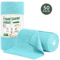 thumbnail image 1 of 50 Packs Microfiber Cleaning Cloth Roll, Tear Away Microfiber Towels, 11.8" x 11.8", Reusable Washable Scratch Free Cleaning Supplies, Ultra Absorbent Dish Rags for Car Home Garage Shop, 1 of 7