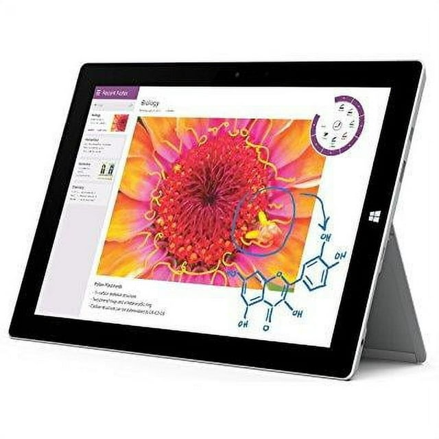 microsoft surface pro 3 tablet (12-inch, 128 gb, intel core i3, windows 10)