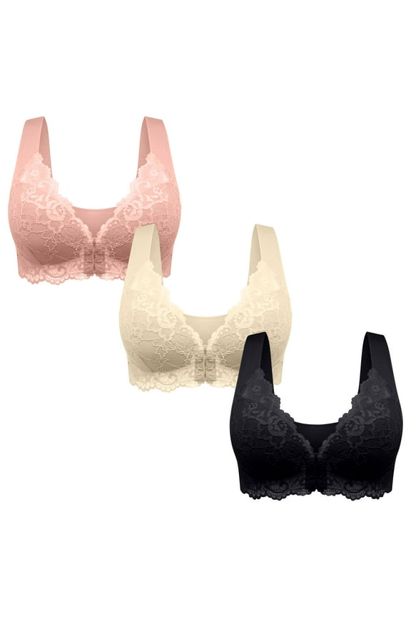 Jelly Bra Binder Bra Women's Bra Underwear OnePiece Bra Everyday Underwear Bras Multicolor M