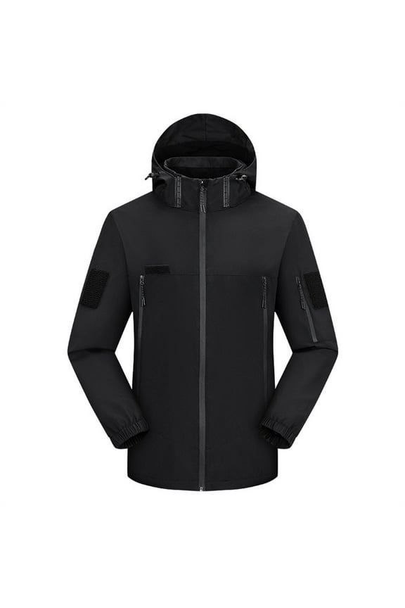 Winter Coats for Women, Sales Today Clearance Women's New Hardshell Overalls Jacket Outdoor Sports Thin Breathable Top,Womens Tops Plus Size Black XL
