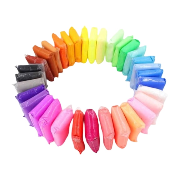 miiqii Air Dry Clay 36 Colors,Magic Clay Modeling Clay,DIY Molding Magic Clay