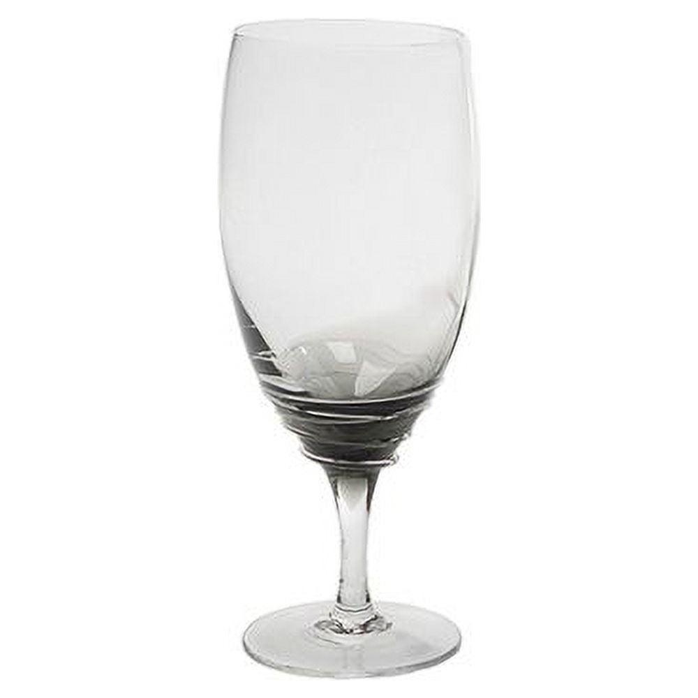 mikasa swirl smoke iced beverage glass, 22ounce