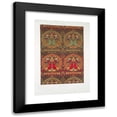 thumbnail image 1 of Émile Prisse d'Avennes 14x18 Black Modern Framed Museum Art Print Titled - Arabesques; Silk Fabric; Preserved in Toulouse (14th Century) (1877), 1 of 5