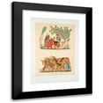 thumbnail image 1 of Émile Prisse d'Avennes 14x18 Black Modern Framed Museum Art Print Titled - Various Scenes, Drawn from the Sessions of Hariry (13th Century) (1877), 1 of 5