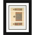 thumbnail image 1 of Émile Prisse d'Avennes 18x24 Black Ornate Framed Double Matted Museum Art Print Titled: Arabesques; Frontispiece and Details of an Arab Qoran (17th Century); 1 (1877), 1 of 5