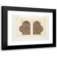 thumbnail image 1 of Émile Prisse d'Avennes 24x18 Black Modern Framed Museum Art Print Titled - Arabesques; Twin Pages of a Moorish Qoran (18th Century); 3 (1877), 1 of 5