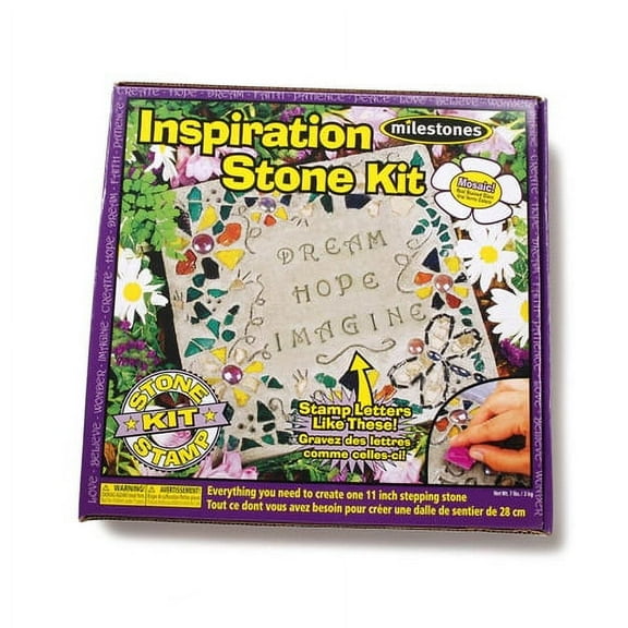 milestones Inspiration Kit Decorative Stones, 7 lb Bag