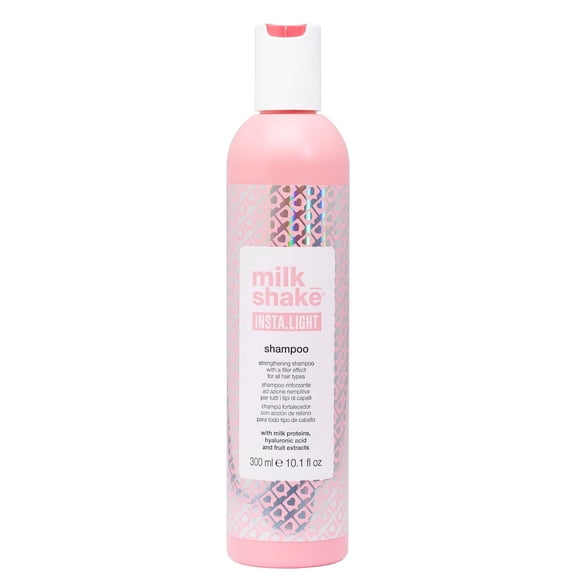 milk_shake Insta.Light Shampoo - Strengthening Shampoo with Filler Effect, Leaves Hair Soft and Shiny, 10.1 fl oz (300 ml)