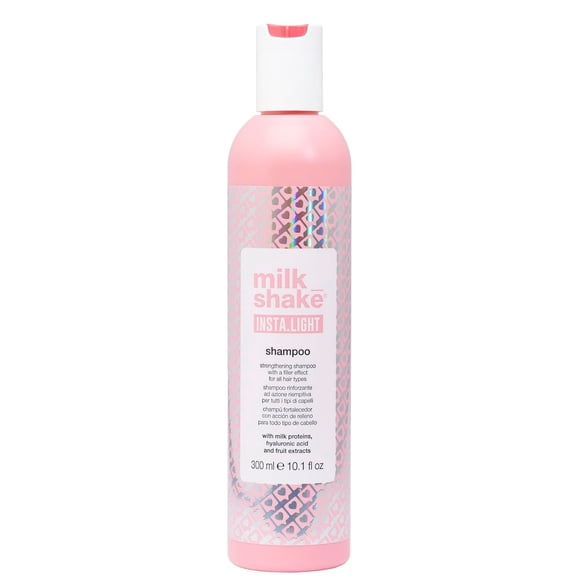 milk_shake Insta.Light Shampoo - Strengthening Shampoo with Filler Effect, Leaves Hair Soft and Shiny, 10.1 fl oz (300 ml)