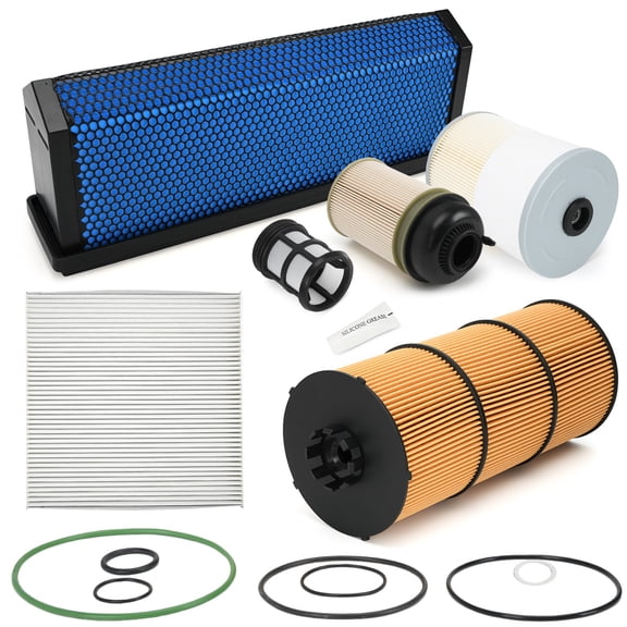 millions-Autoparts Engine Air Filter Kit Fits for Freightliner Cascadia DD Series DD13 DD15 DD16