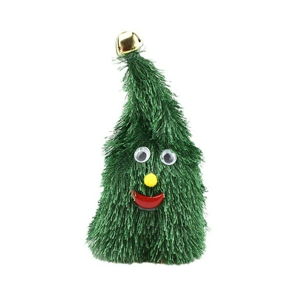 mimilili Dancing Christmas Tree Santa Hat Plush Toy Music Interactive Holiday Character For Boy Girl For Home And School Decorations