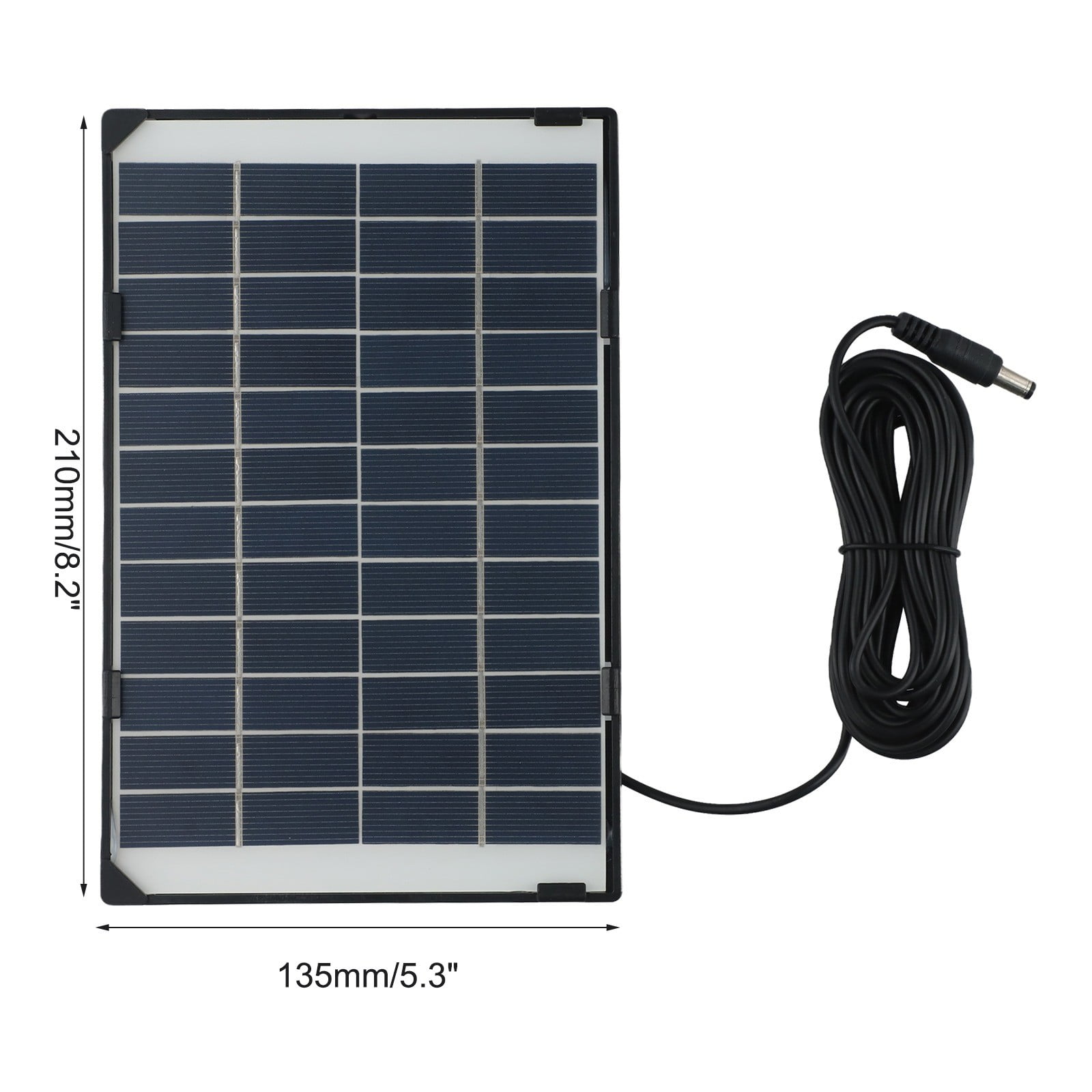 mingkeerda Outdoor Solar Panel 12V Solar Panel Garden Outdoor Consistent Performance