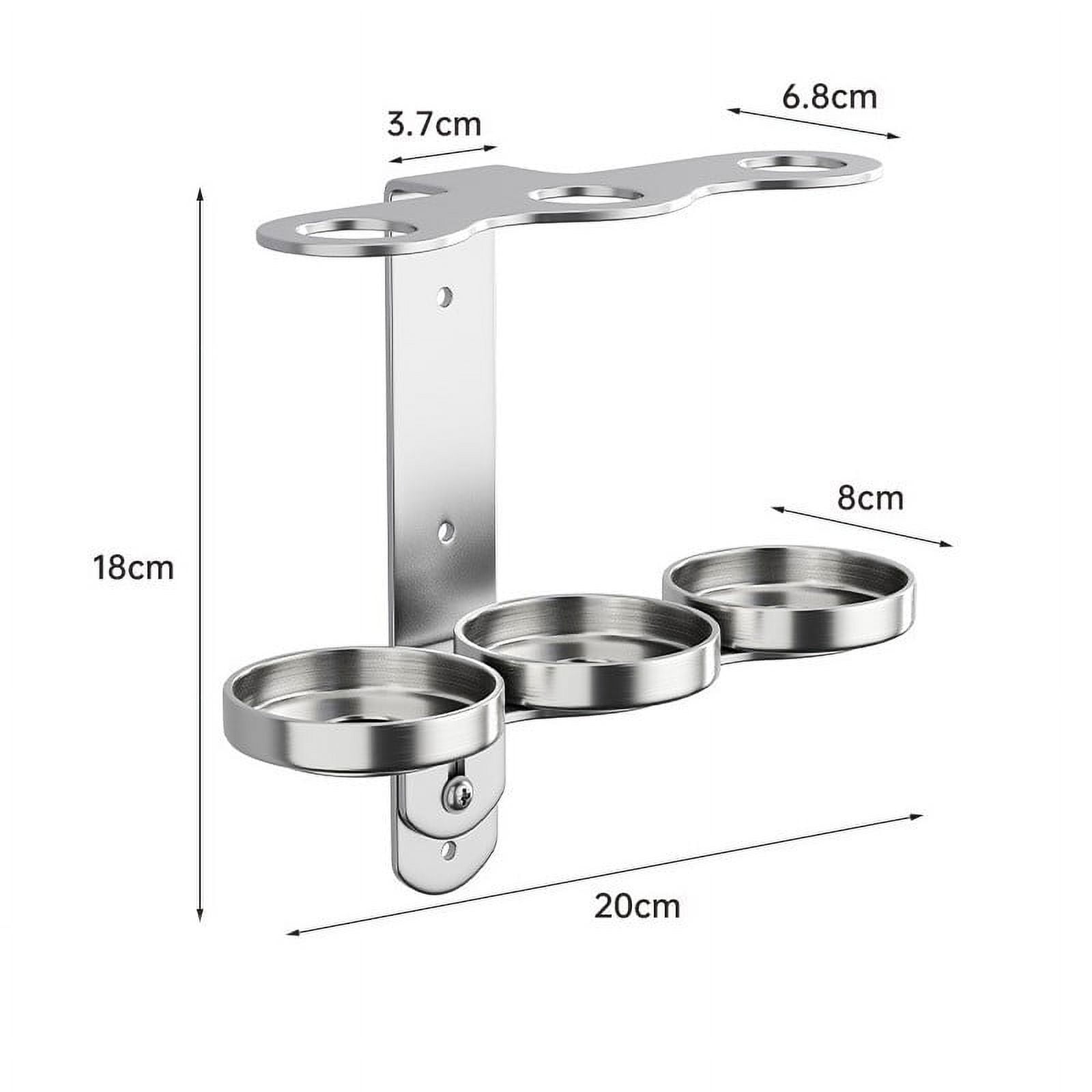 Rosendahl Stainless Steel Bottle Holder - Wine Cooler, 23cm Tall, 12cm Diameter, Nylon Lining, Elegant Table Decor