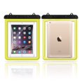 thumbnail image 1 of mini Waterproof Case Touch Screen ipad Waterproof Bag Hot Spring Swimming Drifting Waterproof Storage Bag Tablet PC Waterproof Bag-yellow, 1 of 2