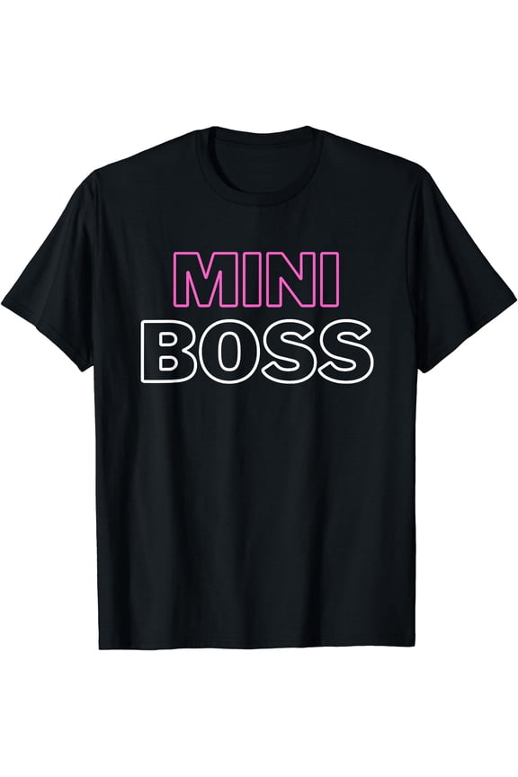 mini boss shirt for girls t-shirt T-Shirt
