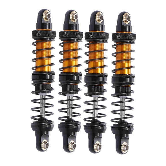 mini car shock absorber, Scale Rc Car Shock Absorber Damper Toy Parts,RC Crawler Metal Rear Shock Absorber DIY Parts,RC Aluminum Shock Absorber Set,1:10 Scale Shock Oil Cars