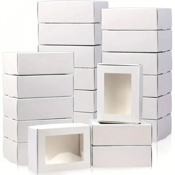 mini soap gift packaging box for baking candy chocolate packaging, jewelry display case, wedding party gifts