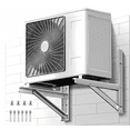thumbnail image 1 of mini split wall mounting bracket Fits 9000-24000 BTU condensers Required mounting screws included Maximum weight 300 lbs. 1.3 Thickness mm Stainless Steel Wall Mount Air Conditioner Bracket, 1 of 7