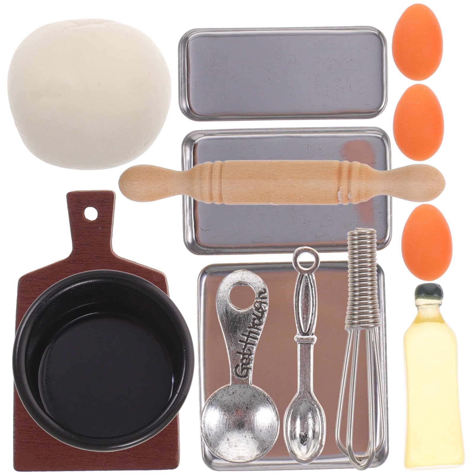 miniature cooking set for real food making 1 Set Miniature Baking Tools