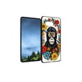 thumbnail image 1 of minimal-Black-headed-Spider-Monkey-floral-frame-19 phone case for Google Pixel 7 for Women Men Gifts,Flexible Painting silicone Shockproof - Phone Cover for Google Pixel 7, 1 of 1