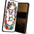 thumbnail image 1 of minimal-Mouse-Lemur-floral Phone Case, Designed for Samsung Galaxy A52 5G Case Soft Silicon for women girls boys wife gift,Shockproof Phone Cover, 1 of 1