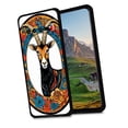 thumbnail image 1 of minimal-Nubian-Ibex-floral Phone Case, Designed for Samsung Galaxy S10 Case Soft Silicon for women girls boys wife gift,Shockproof Phone Cover, 1 of 1