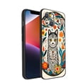 thumbnail image 1 of minimal-Oncilla-floral Phone Case, Designed for iPhone 15 Case Soft Silicon for women girls boys wife gift,Shockproof Phone Cover, 1 of 1