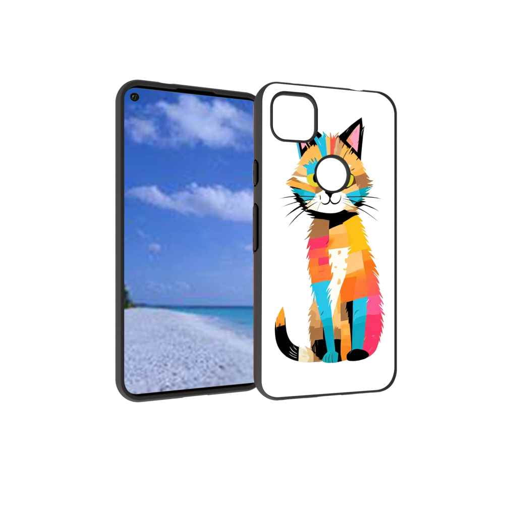 Custodia In Silicone Per Google Pixel 4a (4G) – Spazzolata, Blu, TPU, Bordo Rialzato Per Schermo E Fotocamera - 2