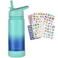 thumbnail image 1 of mininoo Kids Water Bottle for School, 16oz Stainless Steel Insulated Water Bottle Kids with Straw Lid for Girls, Boys, 1 of 9